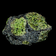 XL 4.5" Natural Emerald Peridot Crystal Minerals On Volcanic Rock Gila, Arizona