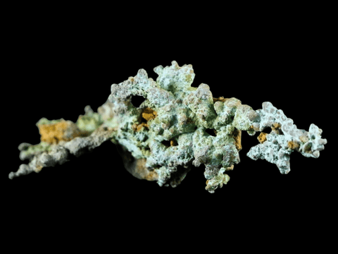 Natural Rough Malachite Crystallized On Copper Matrix Rachidia Morocco 0.6 Ounces - Fossil Age Minerals