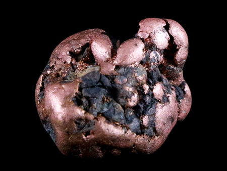 1" Solid Native Copper Polished Nugget Mineral Keweenaw Michigan 0.8 OZ