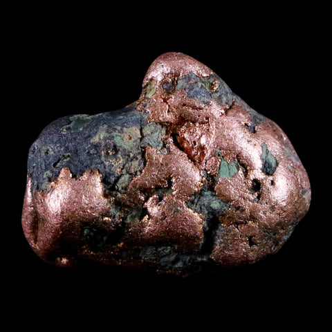 1.3" Solid Native Copper Polished Nugget Mineral Keweenaw Michigan 1.1 OZ - Fossil Age Minerals