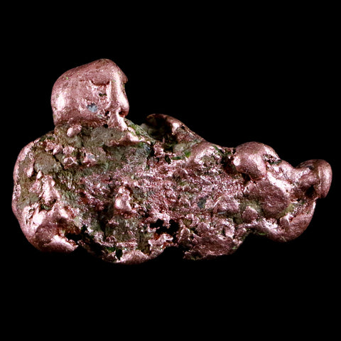 1.5" Solid Native Copper Polished Nugget Mineral Keweenaw Michigan 0.9 OZ - Fossil Age Minerals