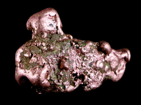1.5" Solid Native Copper Polished Nugget Mineral Keweenaw Michigan 0.9 OZ - Fossil Age Minerals