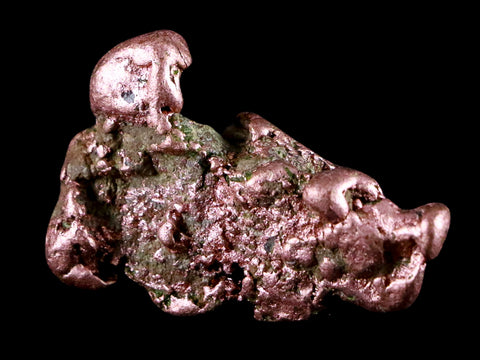 1.5" Solid Native Copper Polished Nugget Mineral Keweenaw Michigan 0.9 OZ - Fossil Age Minerals