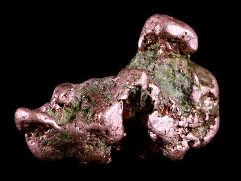 1.5" Solid Native Copper Polished Nugget Mineral Keweenaw Michigan 0.9 OZ - Fossil Age Minerals