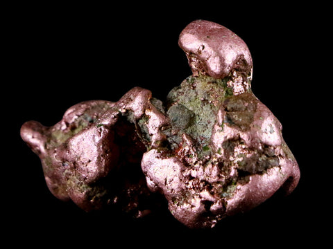 1.5" Solid Native Copper Polished Nugget Mineral Keweenaw Michigan 0.9 OZ - Fossil Age Minerals
