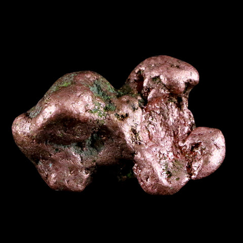 1.1" Solid Native Copper Polished Nugget Mineral Keweenaw Michigan 0.8 OZ - Fossil Age Minerals