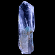 2.5" Natural Clear Crystal Quartz Point With Green Fuchsite Inside Stand