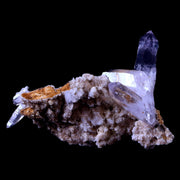 2.1" Amethyst Crystal Cluster Mineral Specimen Peidra Parada Veracruz Mexico Stand