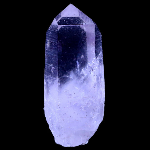 1.8" White Amethyst Crystal Point Mineral Peidra Parada Veracruz Mexico Stand - Fossil Age Minerals