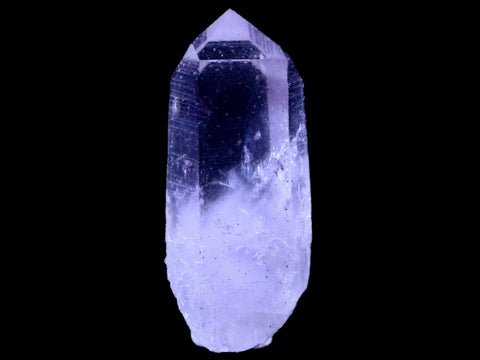 1.8" White Amethyst Crystal Point Mineral Peidra Parada Veracruz Mexico Stand - Fossil Age Minerals
