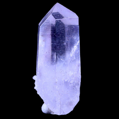 1.8" White Amethyst Crystal Point Mineral Peidra Parada Veracruz Mexico Stand - Fossil Age Minerals