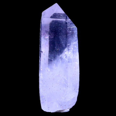 1.8" White Amethyst Crystal Point Mineral Peidra Parada Veracruz Mexico Stand - Fossil Age Minerals