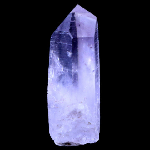 1.8" White Amethyst Crystal Point Mineral Peidra Parada Veracruz Mexico Stand - Fossil Age Minerals