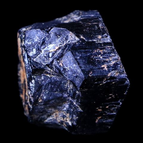 0.9" Natural Rough Schorl Black Tourmaline Mineral Erongo Mountains, Namibia - Fossil Age Minerals