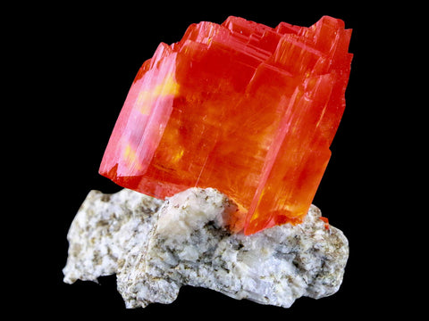 2.8" Stunning Bright Orange Arcanite Crystal Mineral Sokolowski Location Poland - Fossil Age Minerals