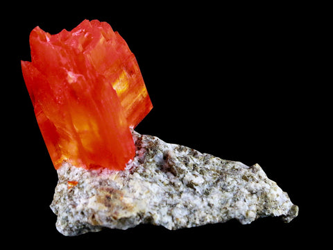 2.8" Stunning Bright Orange Arcanite Crystal Mineral Sokolowski Location Poland - Fossil Age Minerals
