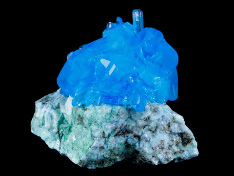2.6" Stunning Bright Blue Arcanite Crystal Mineral Sokolowski Location Poland - Fossil Age Minerals