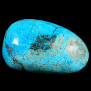 2.6" Chrysocolla Palm Stone Polished Free Form Blue And Teal Color Location Peru