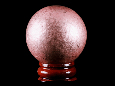 38MM Native Copper Sphere Orb Ball Natural Solid Copper Keweenaw Michigan - Fossil Age Minerals