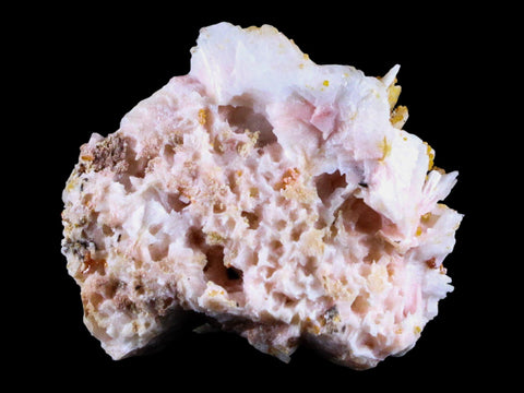 1.7" Red Vanadinite Crystals Yellow, White Barite Blades Mineral Morocco 1.5 OZ - Fossil Age Minerals