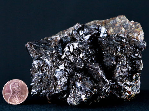 3.6" Sphalerite Mineral Specimen Elmwood Mine Carthage Tennessee 1 LB 1.8 OZ - Fossil Age Minerals