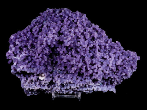 XL 8.2" Purple Grape Agate Botryoidal Crystal Druzy Cluster Mineral Sulawesi Island A+ - Fossil Age Minerals