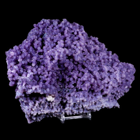 XL 8.2" Purple Grape Agate Botryoidal Crystal Druzy Cluster Mineral Sulawesi Island A+