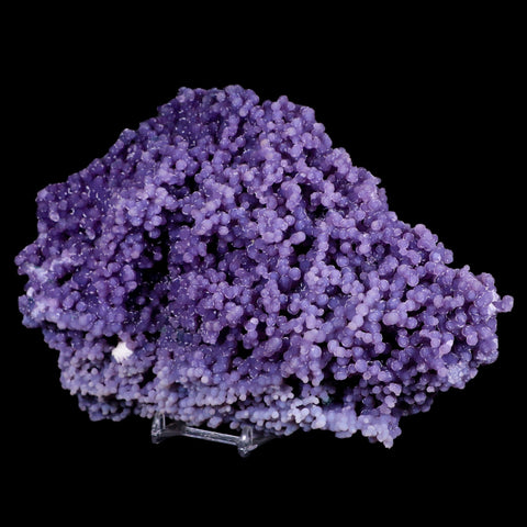 XL 8.2" Purple Grape Agate Botryoidal Crystal Druzy Cluster Mineral Sulawesi Island A+ - Fossil Age Minerals