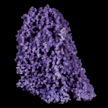 XL 7" Purple Grape Agate Botryoidal Crystal Druzy Cluster Mineral Sulawesi Island A+