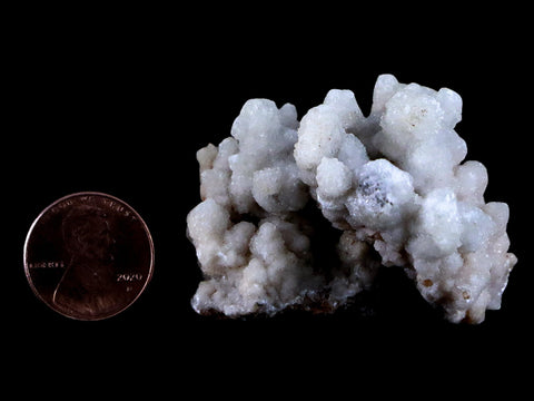 1.8" Aragonite Cave Calcite Crystal Cluster Mineral Specimen 2.1 OZ Morocco - Fossil Age Minerals