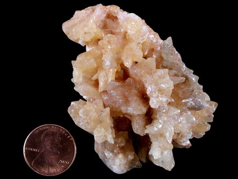 2.6" Aragonite Cave Calcite Crystal Cluster Mineral Specimen 4 OZ Morocco - Fossil Age Minerals