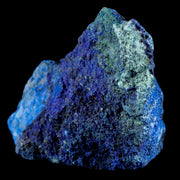 2.1" Azurite Crystals & Malachite On Matrix Mineral Specimen Morocco 2.1 OZ