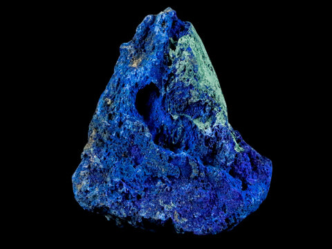 1.6" Azurite Crystals & Malachite On Matrix Mineral Specimen Morocco 1 OZ - Fossil Age Minerals