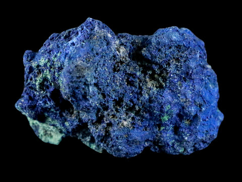 1.5" Azurite Crystals & Malachite On Matrix Mineral Specimen Morocco 0.8 OZ - Fossil Age Minerals