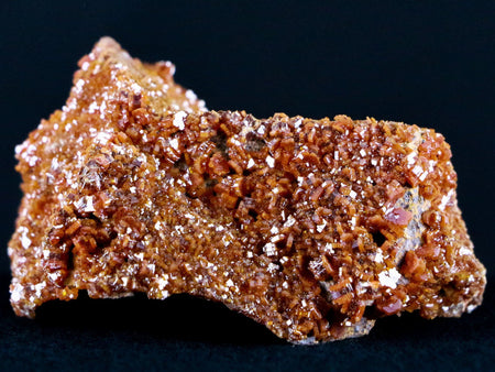 2.4" Sparkly Druzy Red Vanadinite Crystals Cluster Mineral Specimen Morocco