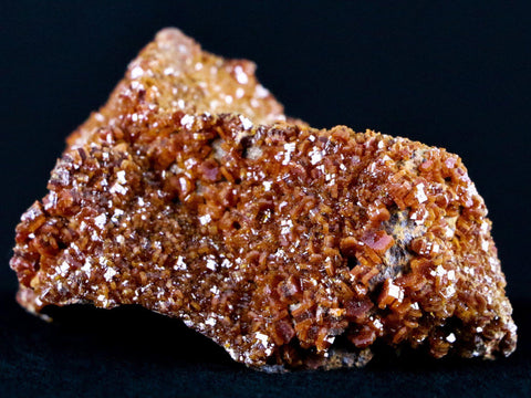 2.4" Sparkly Druzy Red Vanadinite Crystals Cluster Mineral Specimen Morocco - Fossil Age Minerals