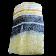 5.3" Rough Yellow & Black Calcite Crystal Mineral Specimen Mexico 2 LB 15.8 OZ