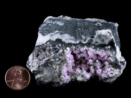 2.4" Pink Cobaltain Cobalt Calcite Natural Crystal Druzy Mineral Specimen Morocco